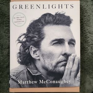 Greenlights book by Matthew McConaughey